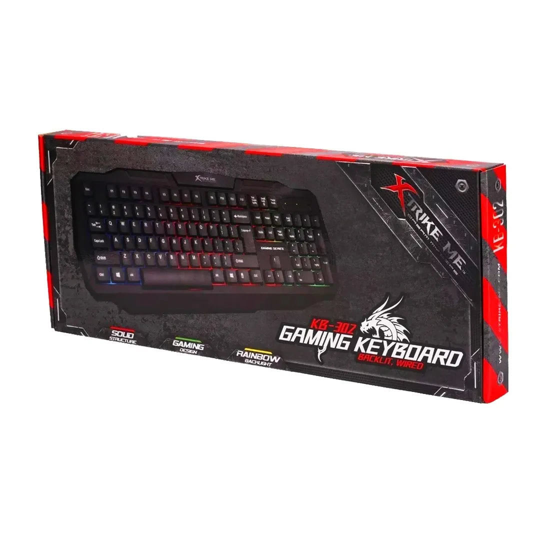 Teclado Gamer Retroiluminado XtrikeMe