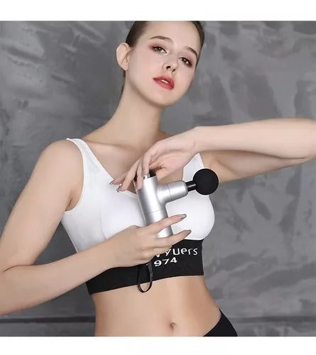 Mini Pistola de Masaje Muscular Portátil