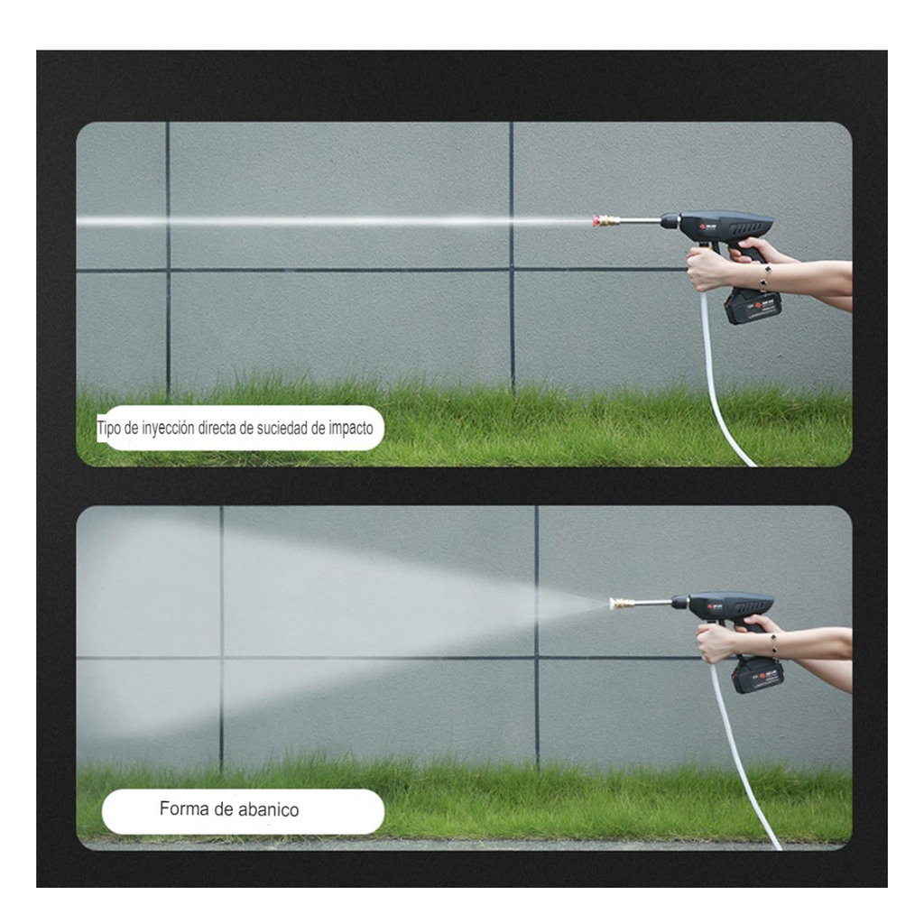 Pistola de Agua de Alta Presión Inalámbrica
