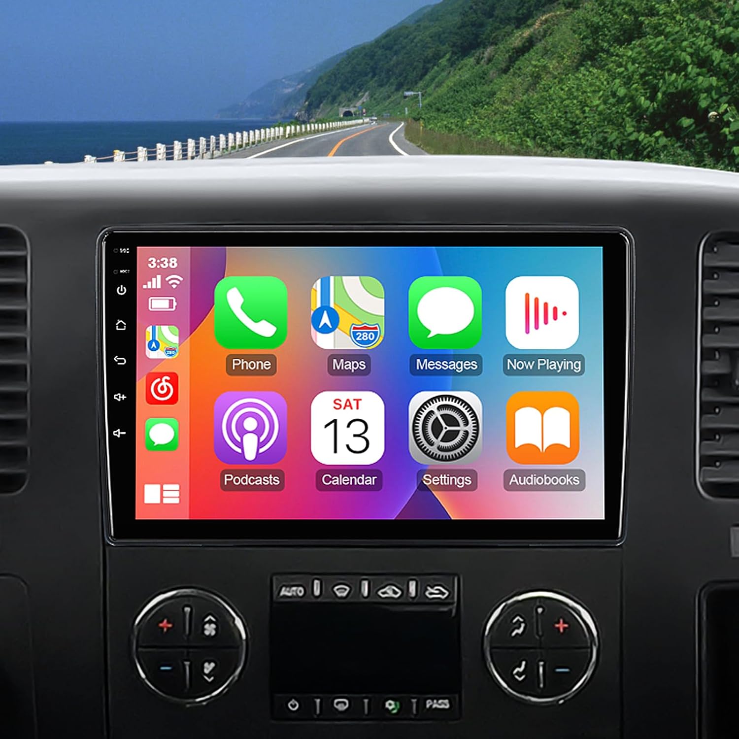 Radio Auto 9" AndroidAuto & CarPlay 1080p