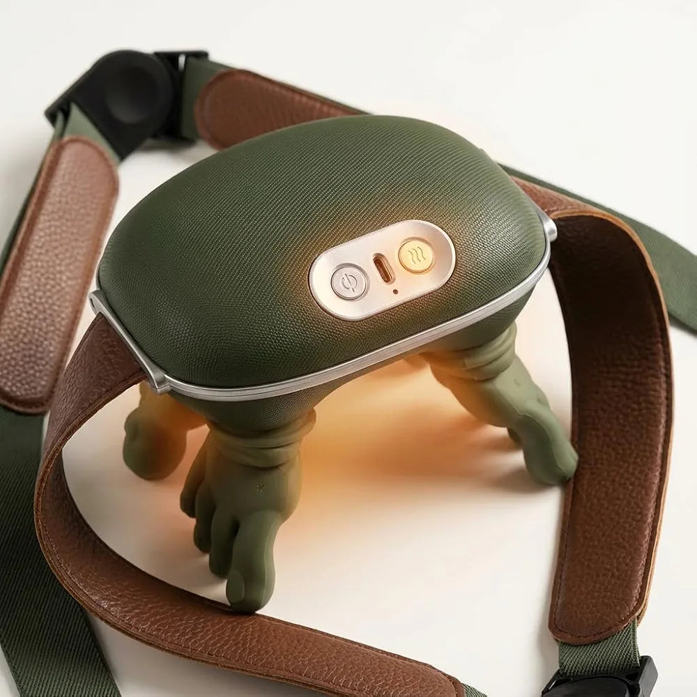 Masajeador Eléctrico de Cuello y Hombros Portátil