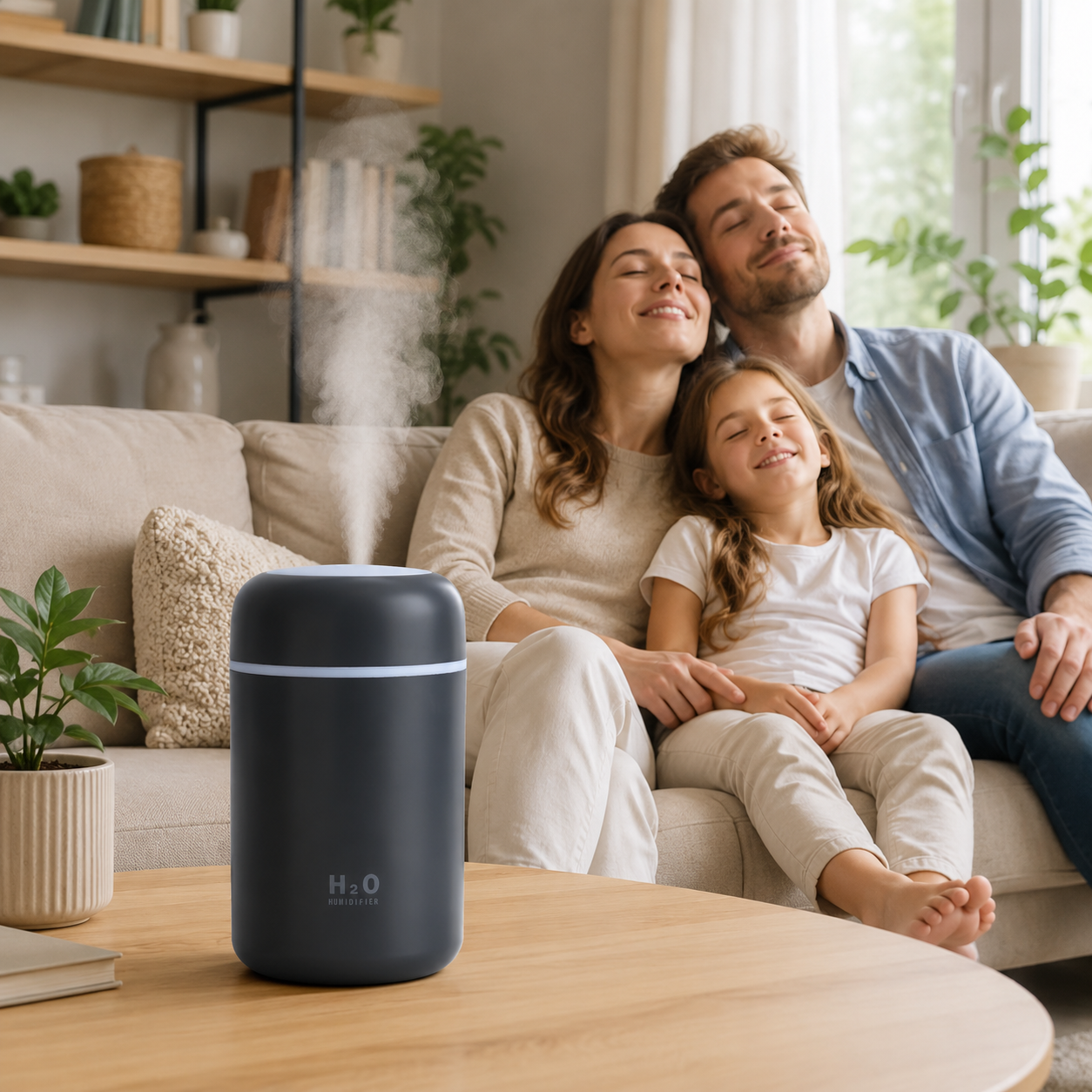 Humidificador Ultrasónico Purificador de Aire