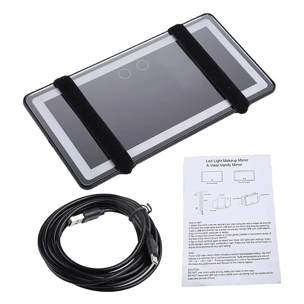 Espejo Luz LED para Auto