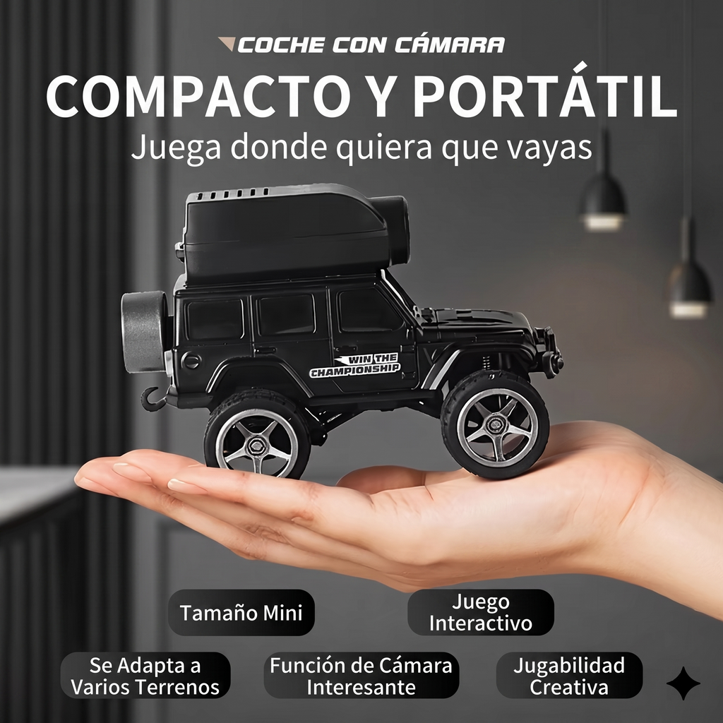 Mini Coche RC OFF-Road con Cámara FPV