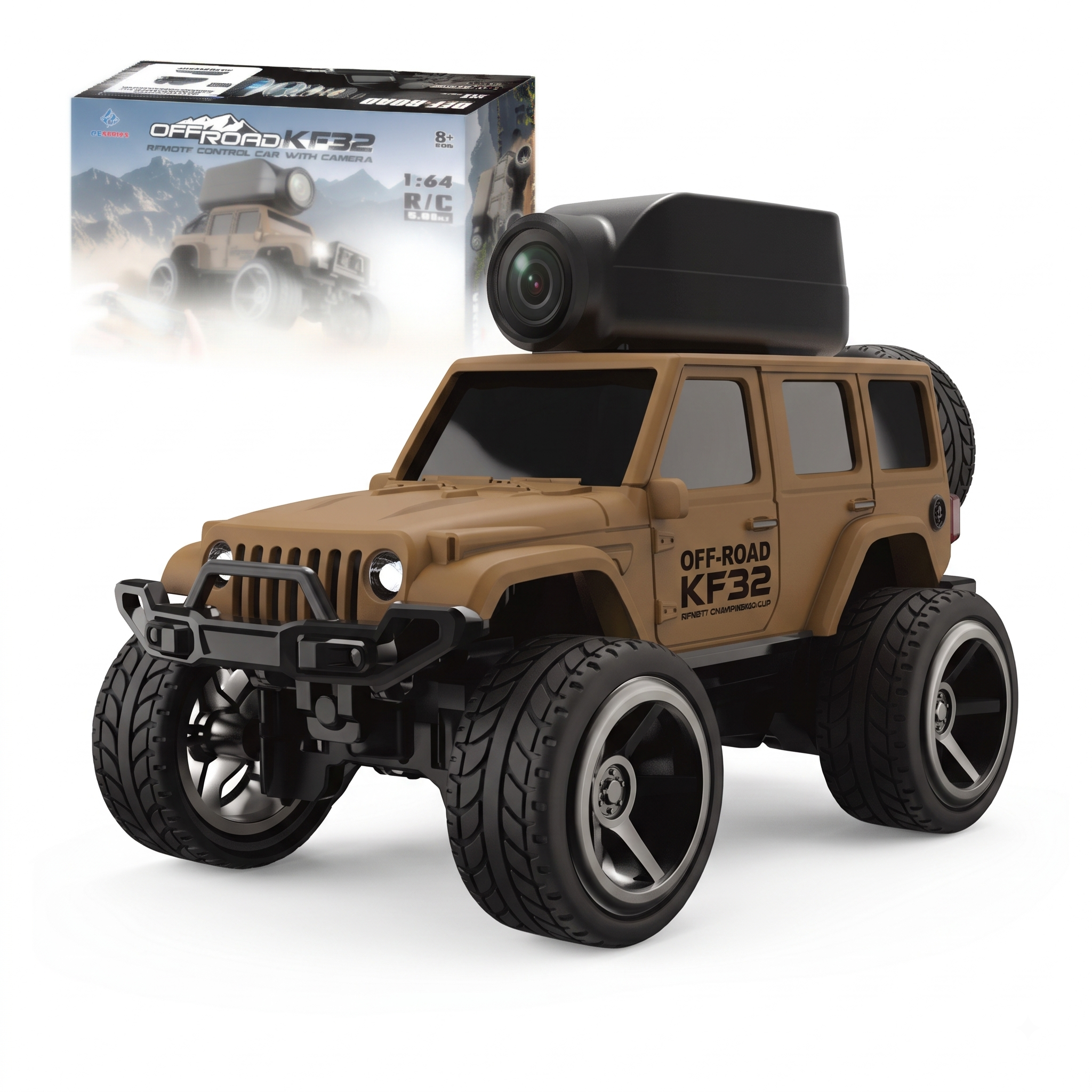 Mini Coche RC OFF-Road con Cámara FPV