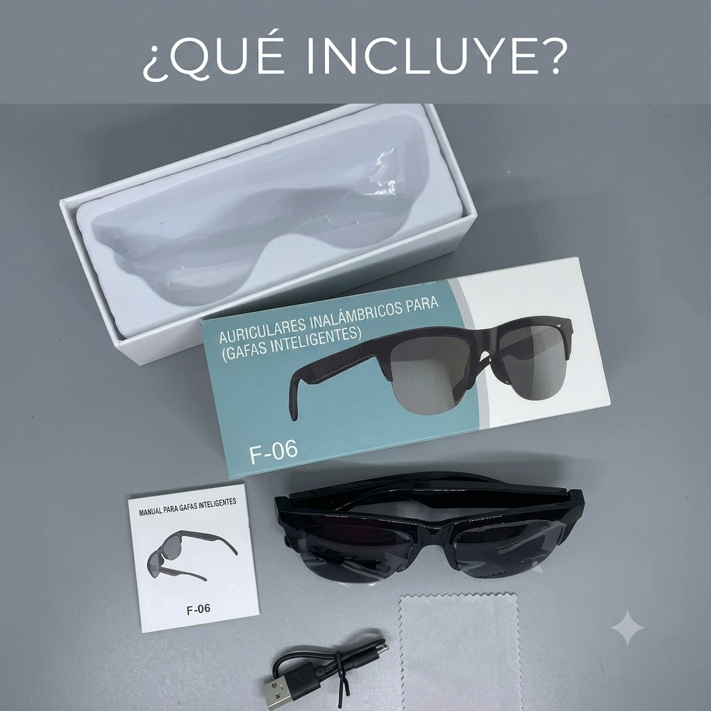 Lentes Inteligentes Inalámbricos Touch