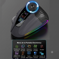 Mouse PRO Vertical Ergonométrico con Pantalla OLED y RGB