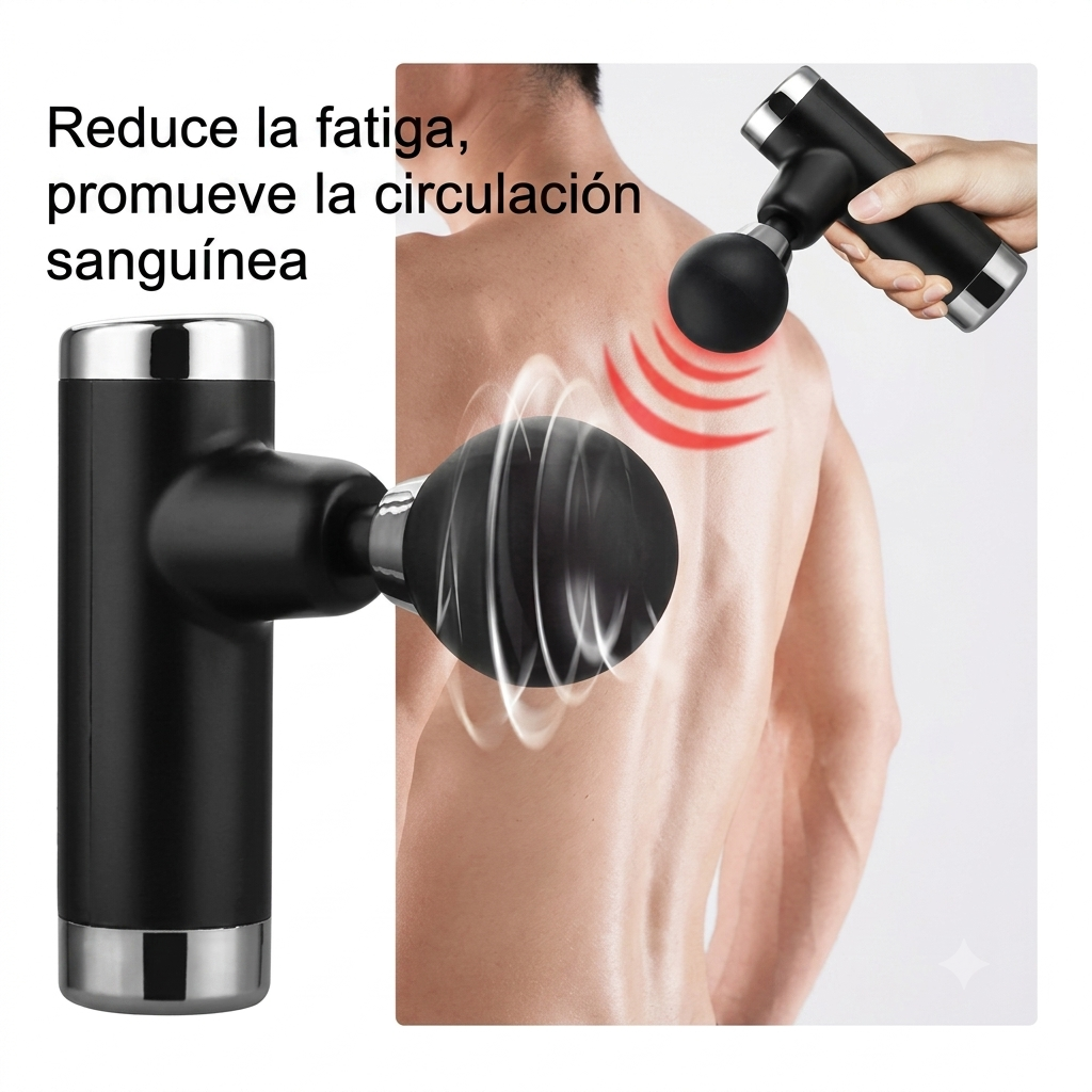 Mini Pistola de Masaje Muscular Portátil