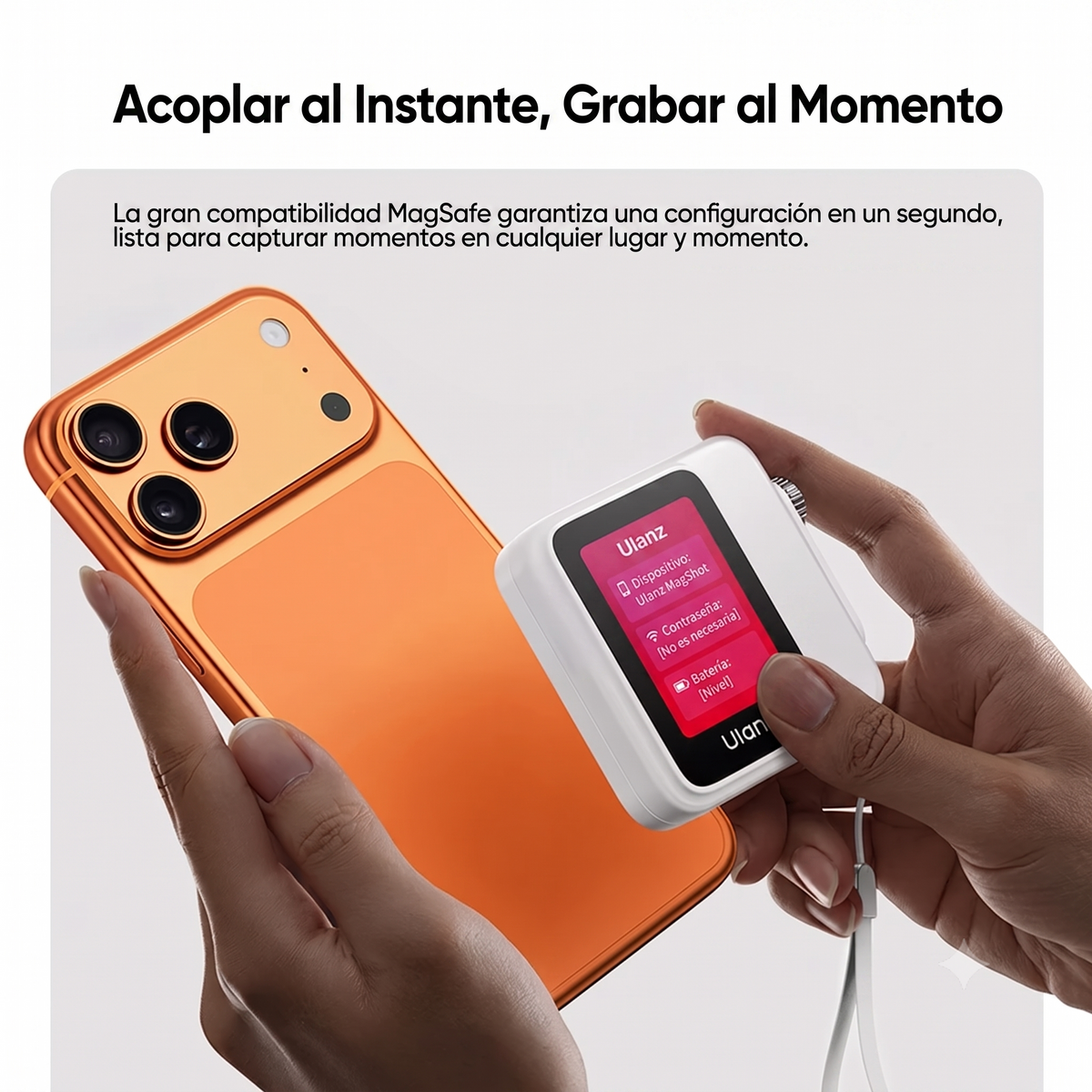 Monitor MAGSafe™ para Selfies y Control Inalámbrico