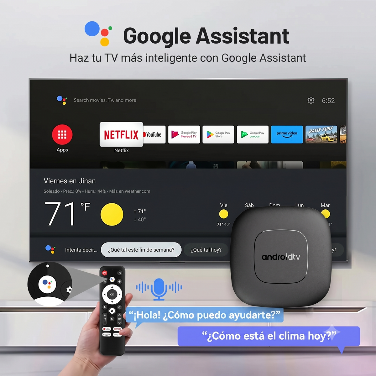 TvBox Android16 SmartTV WiFi 5G