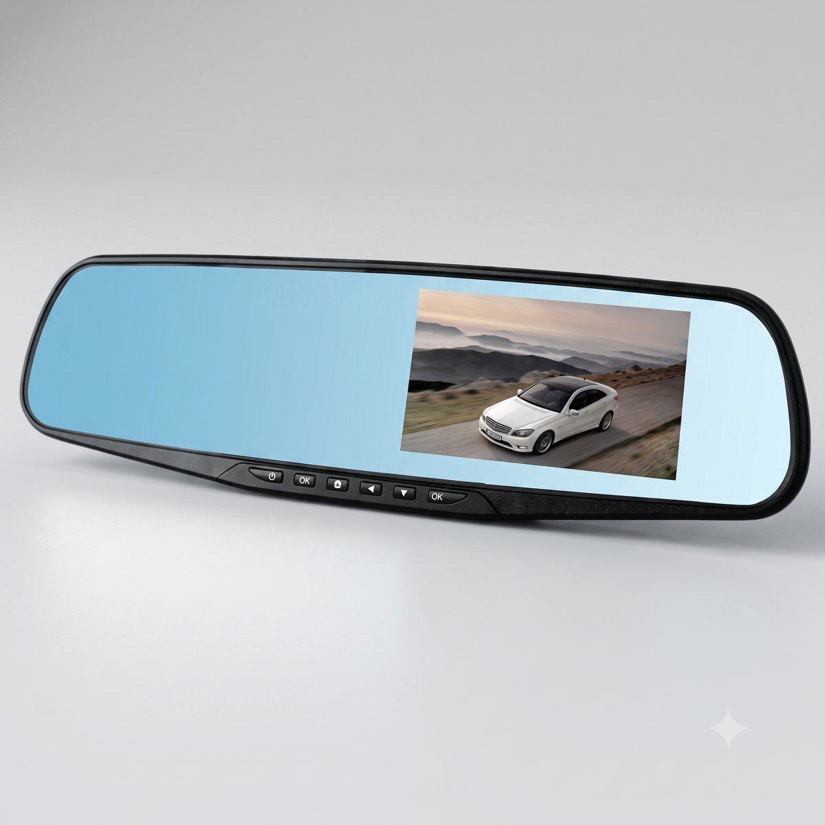 Espejo Retrovisor con Cámara Integrada HD