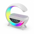 Lampara Parlante Cargador Inteligente FM BT USB RGB
