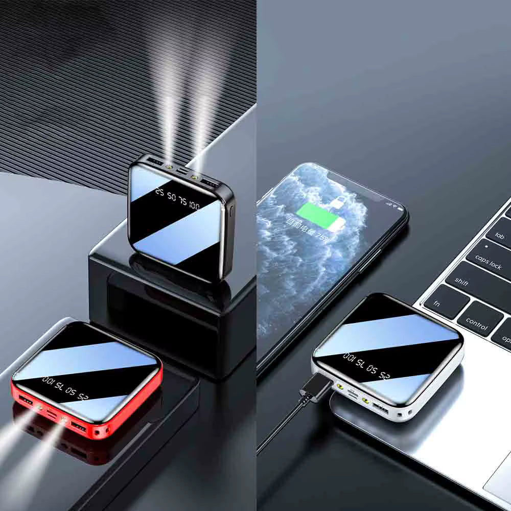 Mini Power Bank 20.000mAh USB-C Led