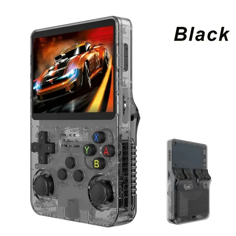 Consola de Videojuegos Portátil ARKOS R36S - Retro Gaming, Sistema Linux, Pantalla IPS 3.5", 64GB/128GB