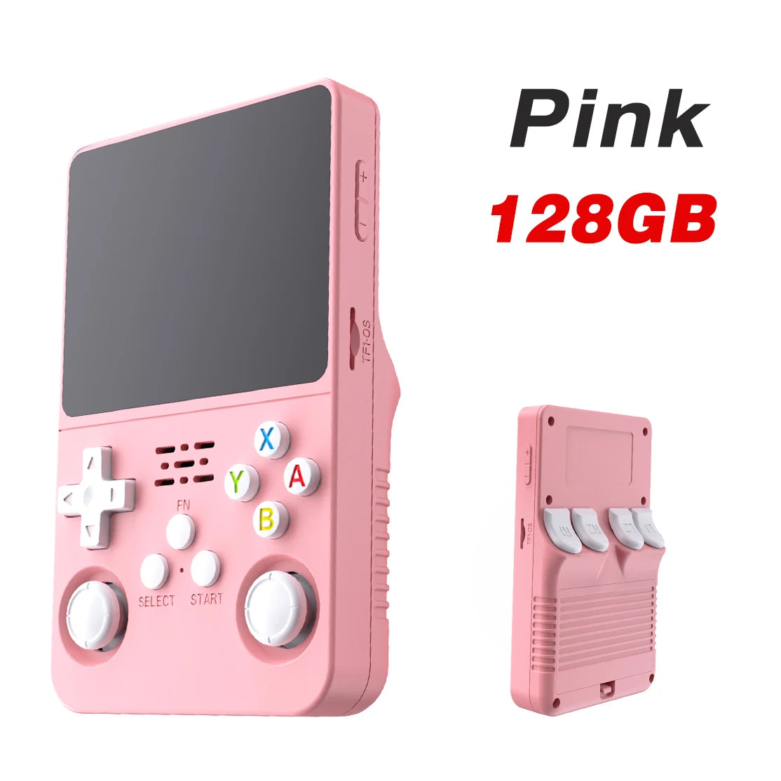 Consola de Videojuegos Portátil ARKOS R36S - Retro Gaming, Sistema Linux, Pantalla IPS 3.5", 64GB/128GB