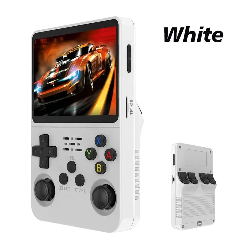 Consola de Videojuegos Portátil ARKOS R36S - Retro Gaming, Sistema Linux, Pantalla IPS 3.5", 64GB/128GB