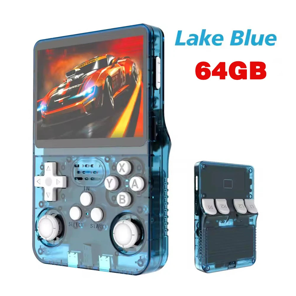 Consola de Videojuegos Portátil ARKOS R36S - Retro Gaming, Sistema Linux, Pantalla IPS 3.5", 64GB/128GB