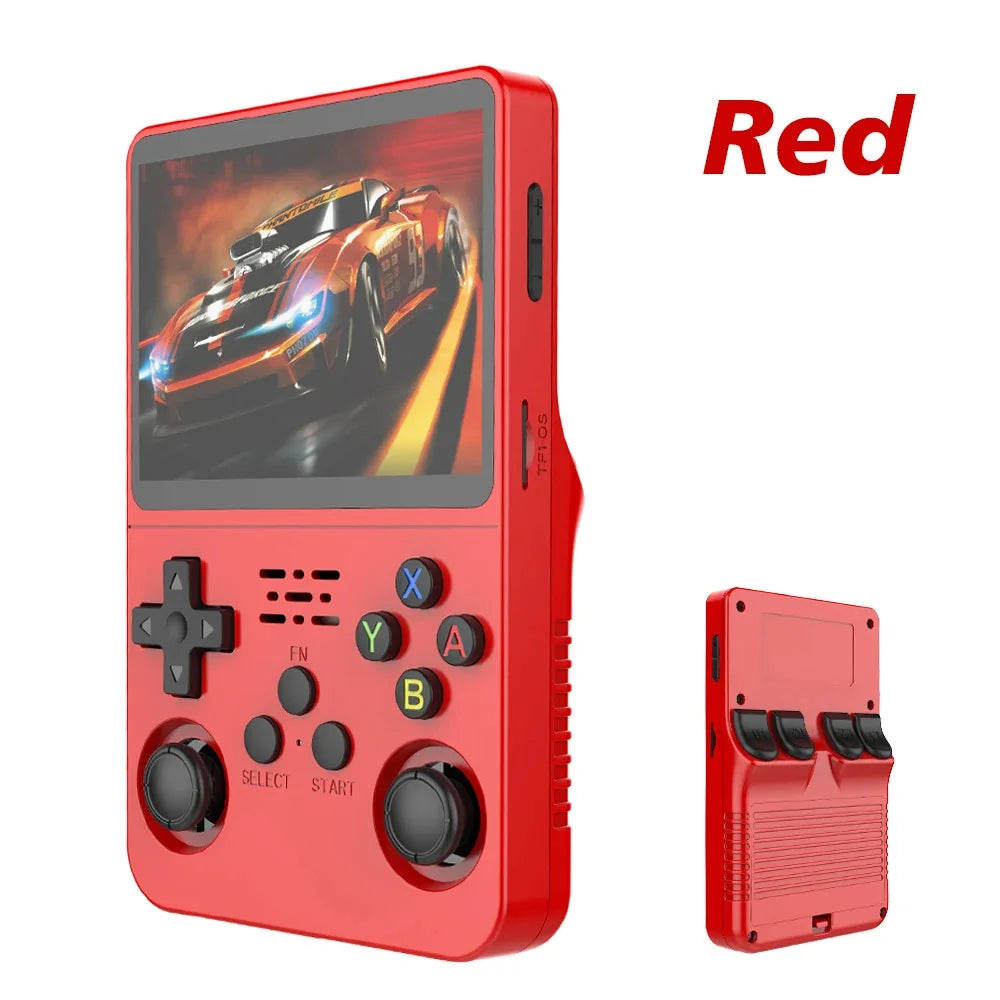 Consola de Videojuegos Portátil ARKOS R36S - Retro Gaming, Sistema Linux, Pantalla IPS 3.5", 64GB/128GB