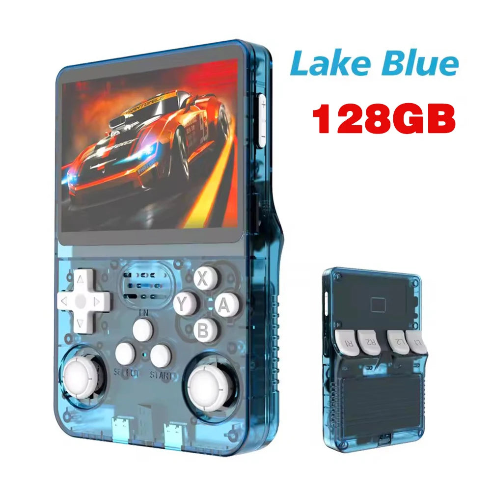 Consola de Videojuegos Portátil ARKOS R36S - Retro Gaming, Sistema Linux, Pantalla IPS 3.5", 64GB/128GB
