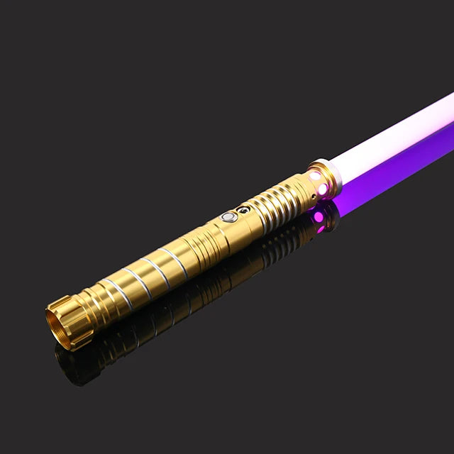 Sable Láser Cosplay RGB Metálico con Sonidos