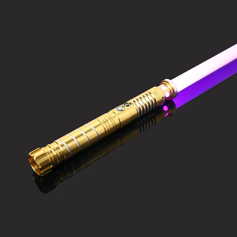 Sable Láser Cosplay RGB Metálico con Sonidos