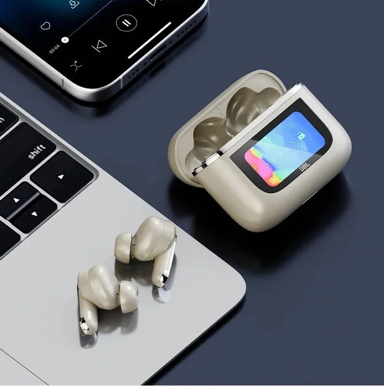 Audífonos TWS Bluetooth Estuche Pantalla LED Inteligente