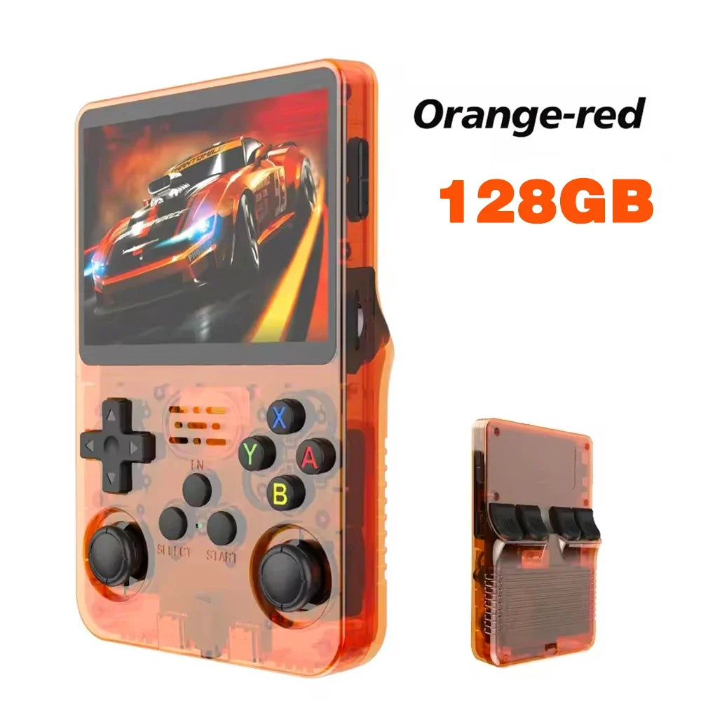 Consola de Videojuegos Portátil ARKOS R36S - Retro Gaming, Sistema Linux, Pantalla IPS 3.5", 64GB/128GB