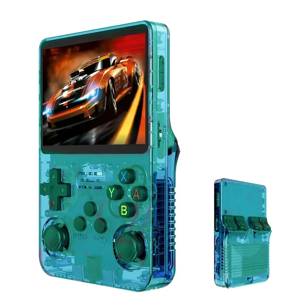 Consola de Videojuegos Portátil ARKOS R36S - Retro Gaming, Sistema Linux, Pantalla IPS 3.5", 64GB/128GB