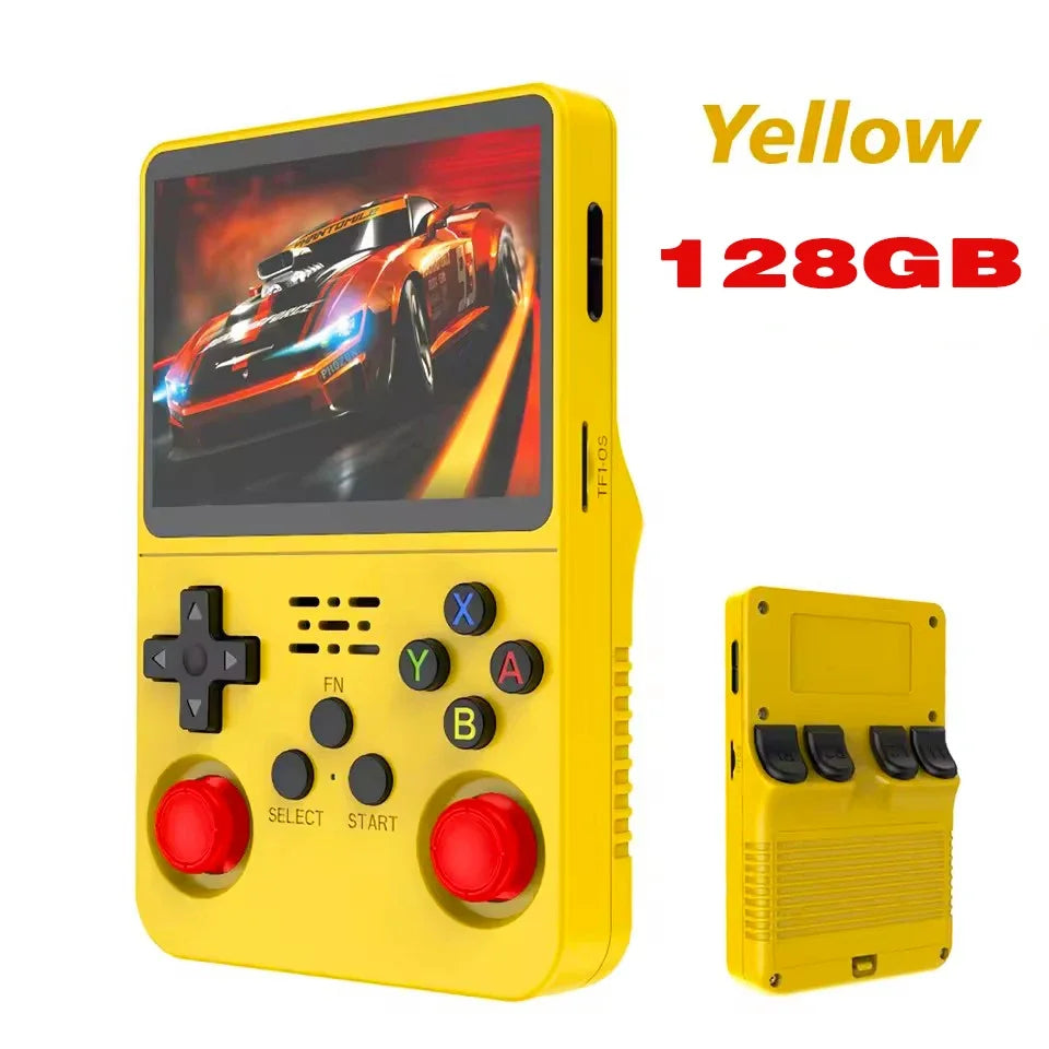 Consola de Videojuegos Portátil ARKOS R36S - Retro Gaming, Sistema Linux, Pantalla IPS 3.5", 64GB/128GB