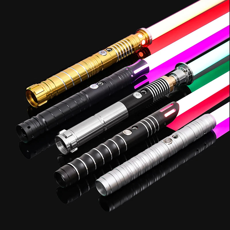 Sable Láser Cosplay RGB Metálico con Sonidos