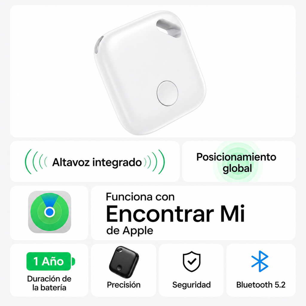 Localizador SmartTag Portátil Bluetooth